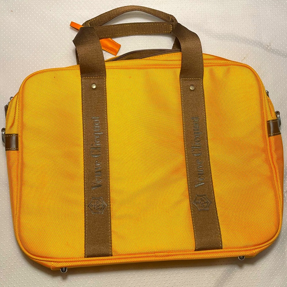 RARE Veuve Clicquot Ponsardin Laptop/Computer Bag/Travel Bag (NO LOCK)